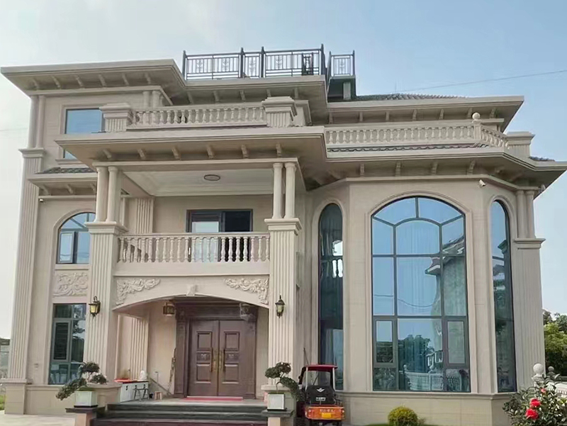 仿石漆實物拍攝