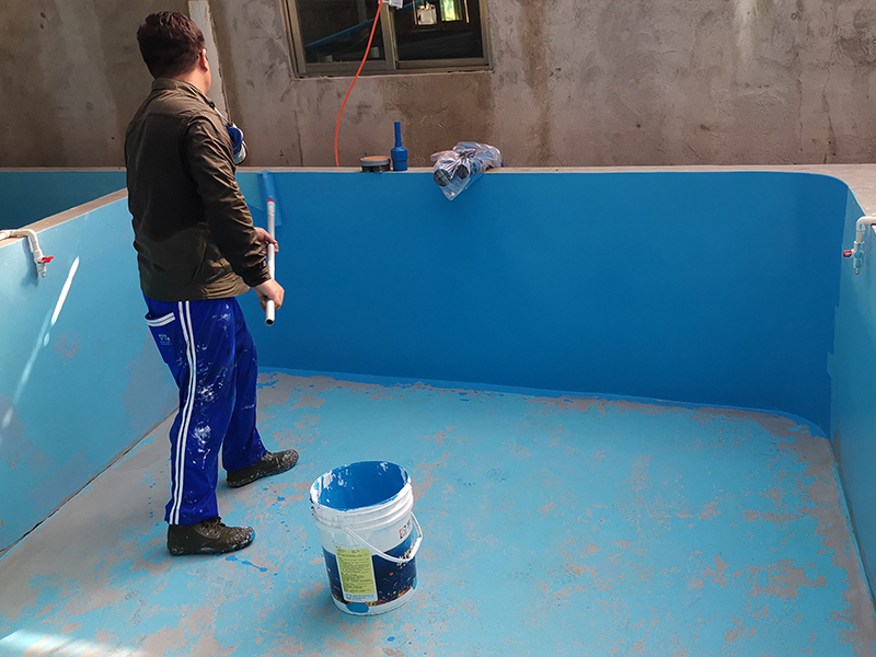 藍色養(yǎng)殖漆施工