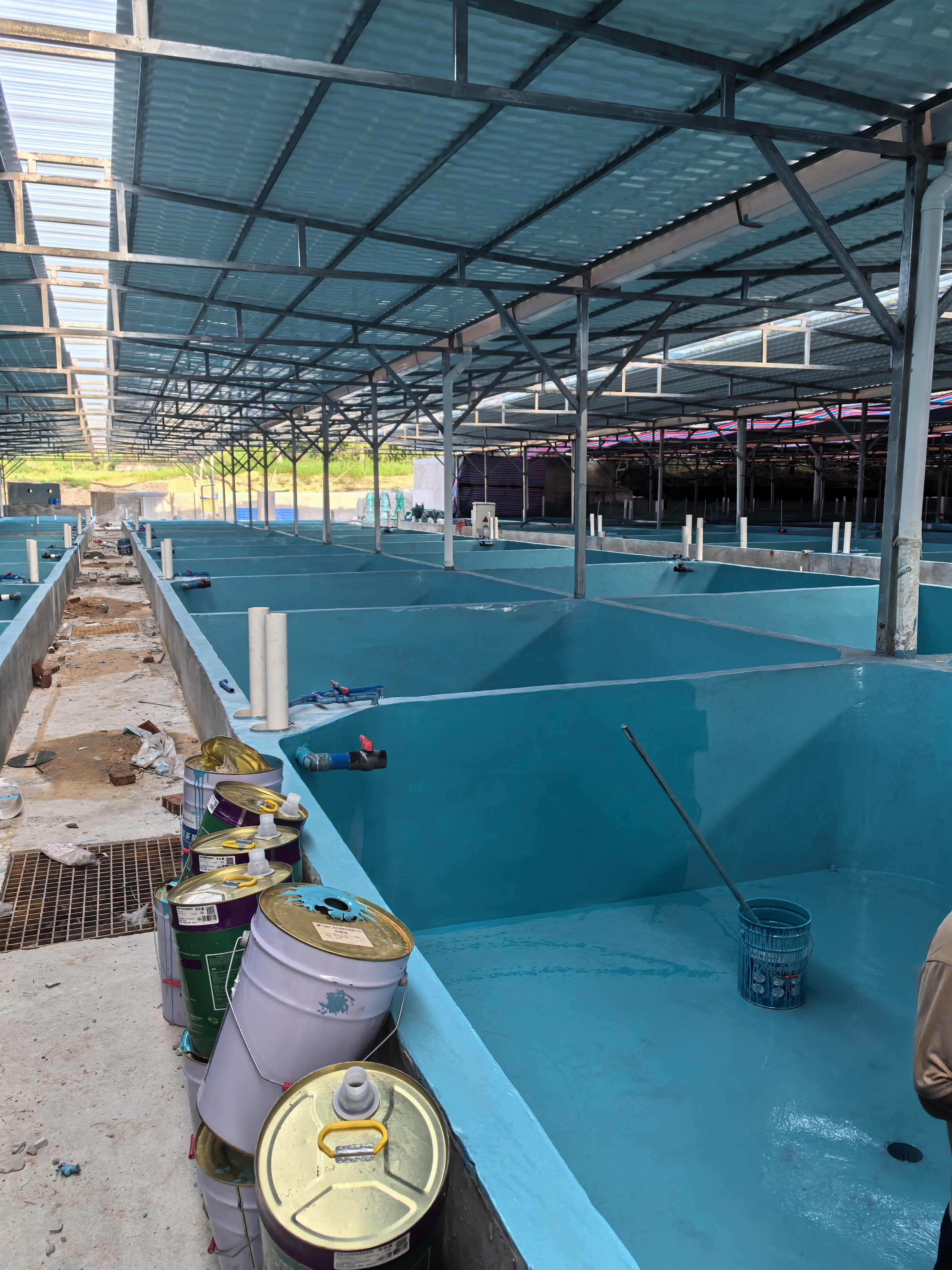 水性養(yǎng)殖漆施工案例