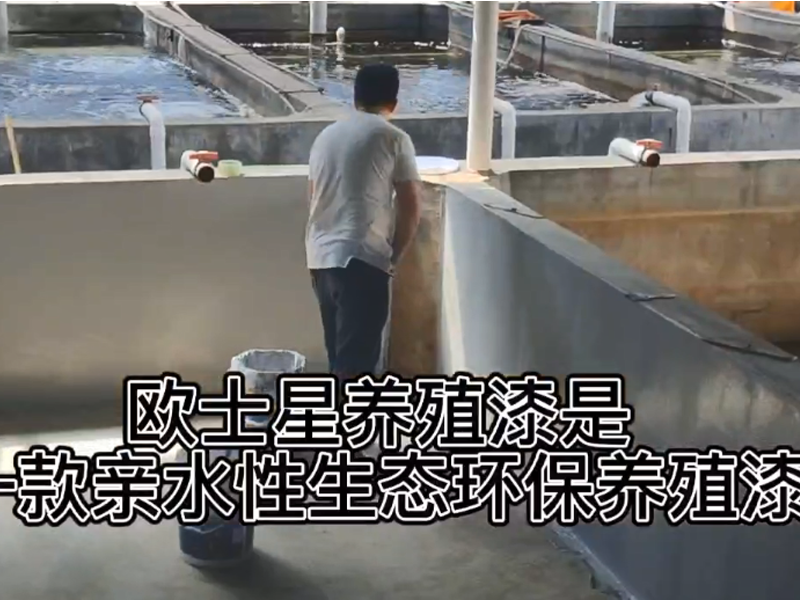 海水魚池子刷歐士星養(yǎng)殖漆，降低病害的發(fā)生，養(yǎng)殖更順利