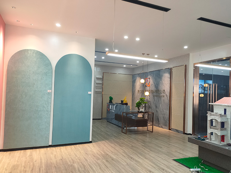 藝術(shù)漆展區(qū)