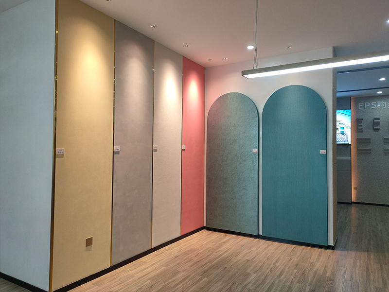 藝術(shù)漆展區(qū)